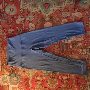 Womens lululemon cropped leggings, grey, size 2